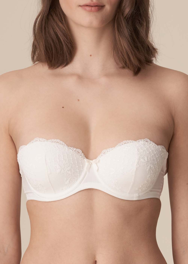 Soutien-gorge Bandeau Rembourr  Armatures Marie-Jo Naturel